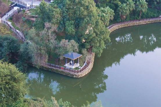 重庆工商大学翠湖周边环境整治项目工程顺利竣工
